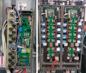 Элементы шкафа преобразователя ВИП-630 номинальной мощностью 800 кВт